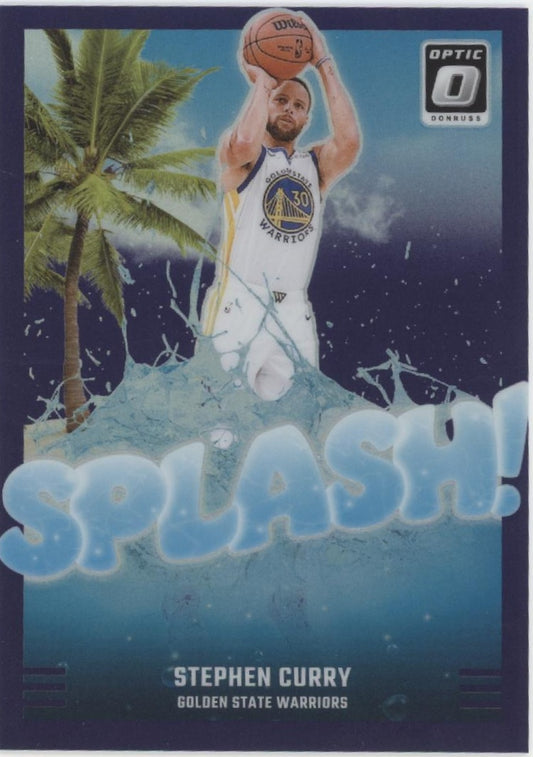 Stephen Curry 2024-25 Panini Donruss Optic Splash! Purple Prizm #2 #2