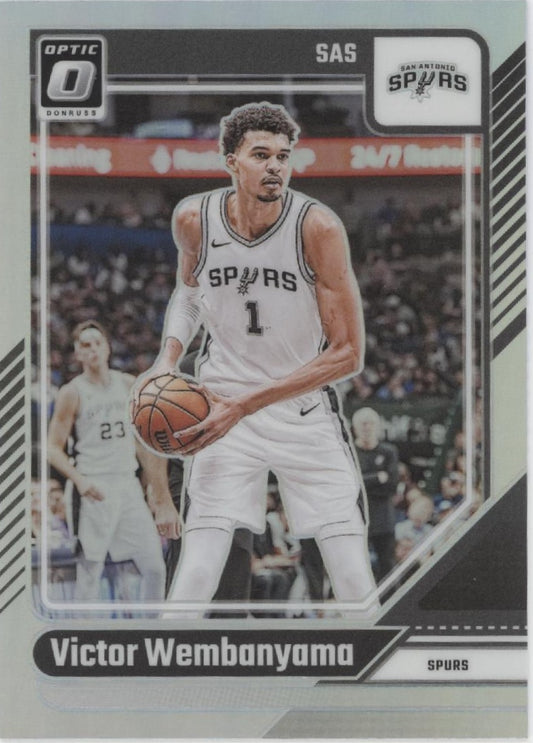Victor Wembanyama 2024-25 Panini Donruss Optic Prizm #45