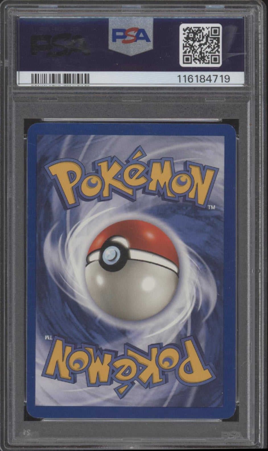 Ditto Pokemon Fossil Holo #3 PSA 8