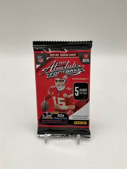 2025 Panini Absolute Football Hobby Gravity Feed Box