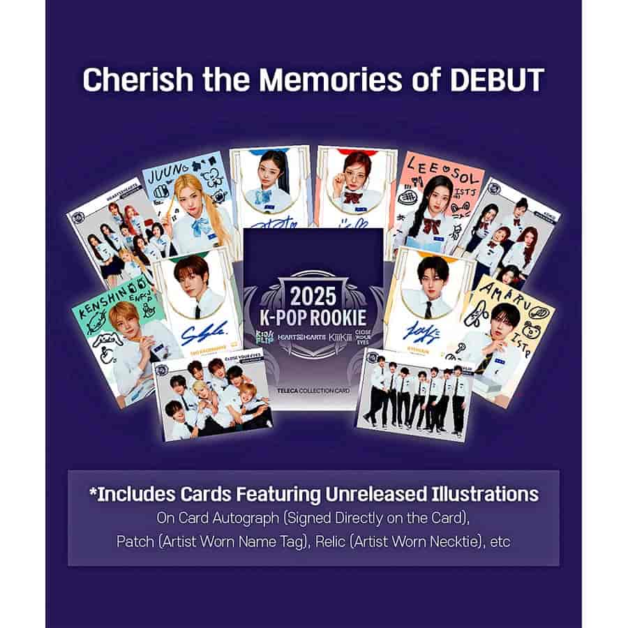 KPOP ROOKIE 2025 (シュリンク付き) ミントモール / MINT-WEB店 (ボックス通販) / 2025 K-POP ROOKIE