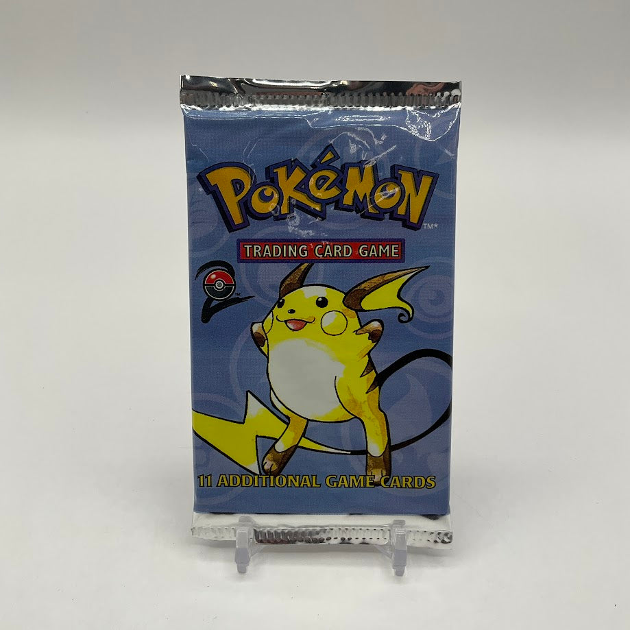 Pokemon Base Set 2 Unlimited Booster Pack Raichu