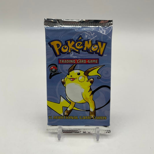 Pokemon Base Set 2 Unlimited Booster Pack Raichu