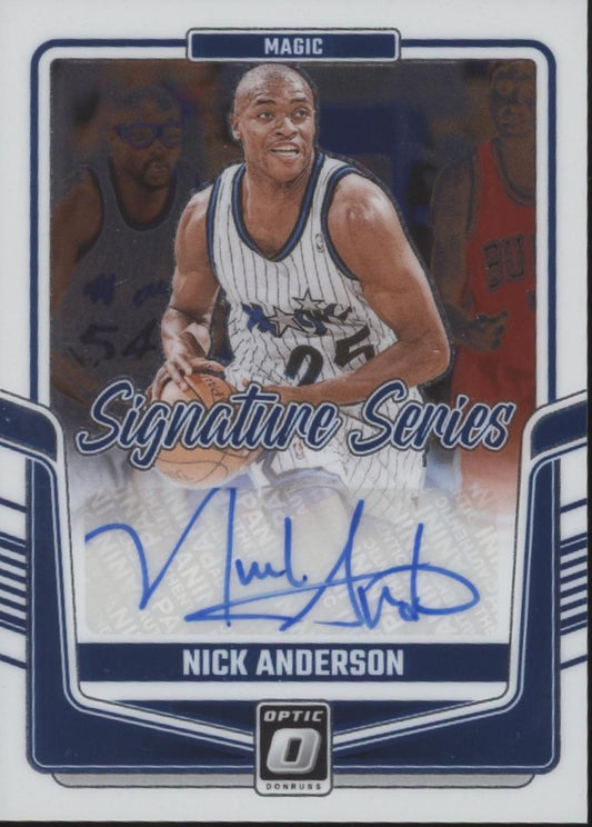 Nick Anderson 2024-25 Panini Donruss Optic Signature Series Auto #SS-AND