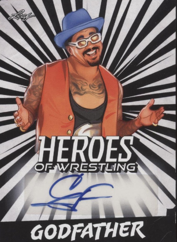 Godfather 2023 Leaf Heroes of Wrestling Auto #BA-G1