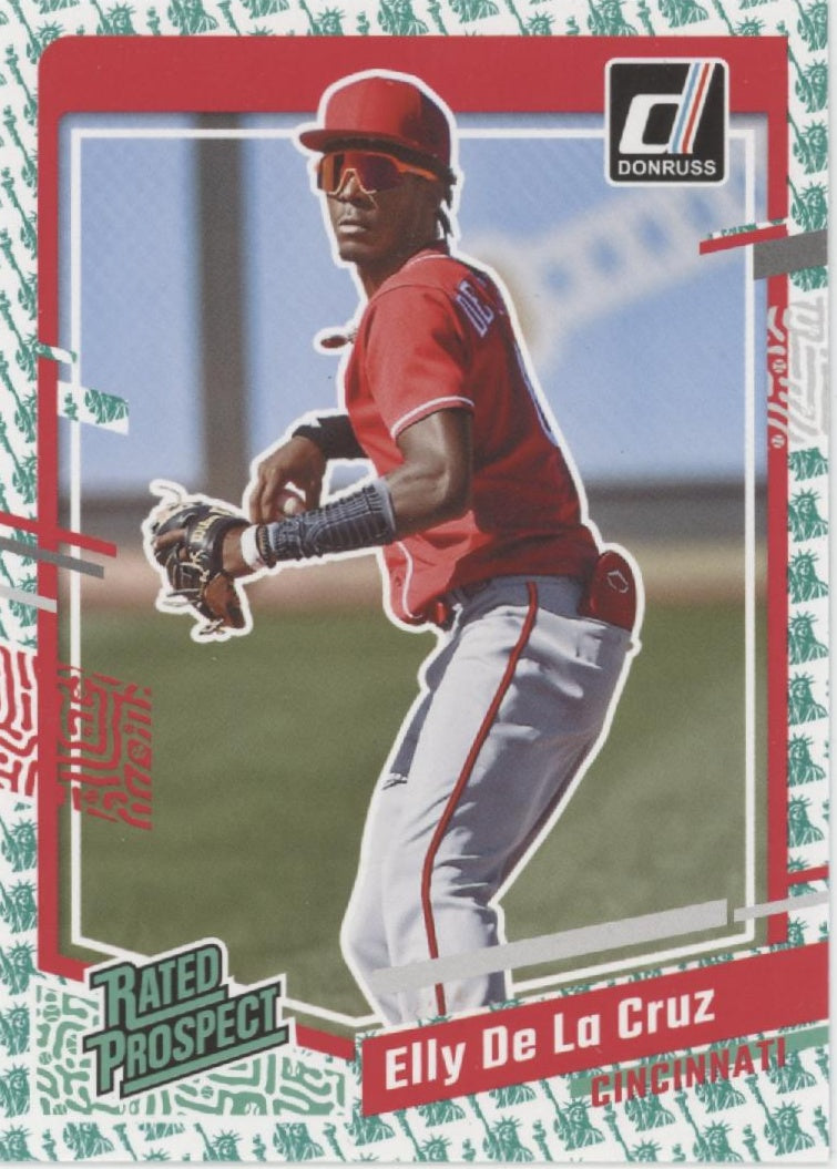 Elly De La Cruz 2023 Panini Donruss Rated Prospect Liberty #57