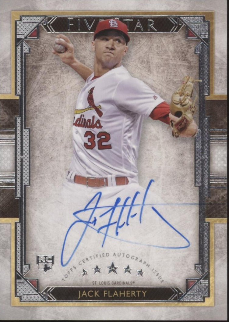 Jack Flaherty 2018 Topps Five Star RC Auto #FSA-JF