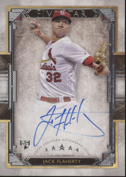 Jack Flaherty 2018 Topps Five Star RC Auto #FSA-JF