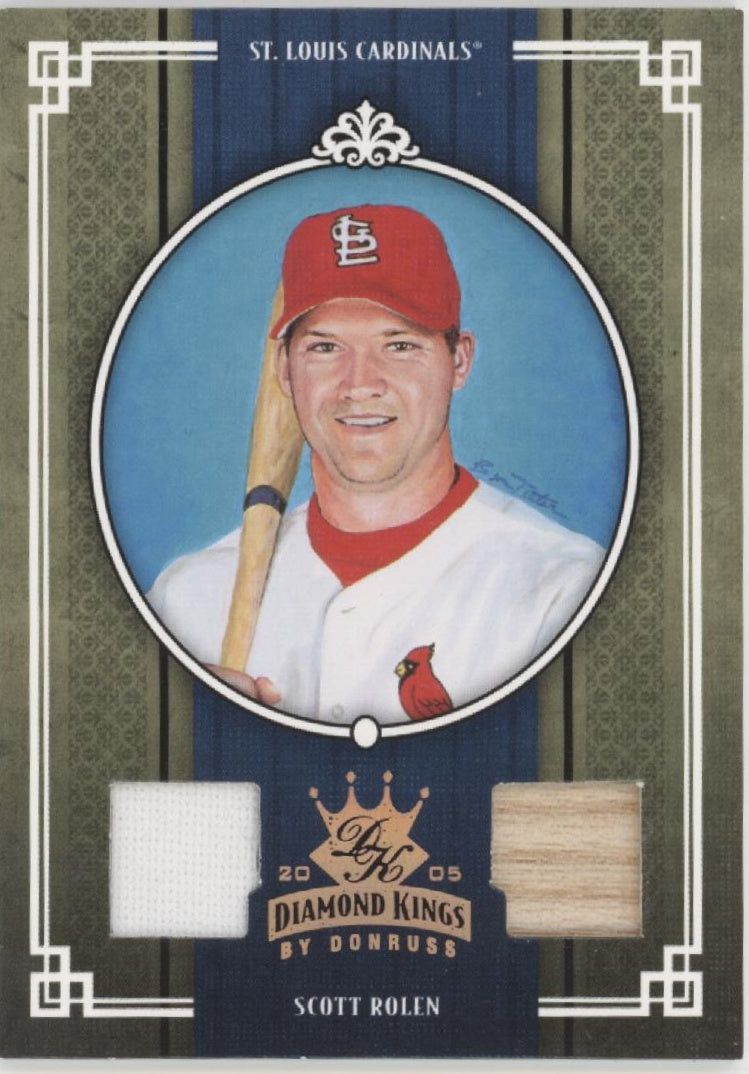 Scott Rolen 2005 Donruss Diamond Kings Crowning Moment Relics 071/200 #398