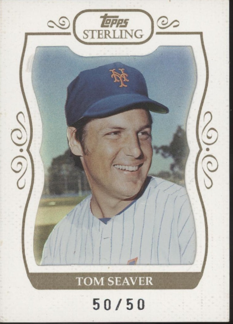 Tom Seaver 2008 Topps Sterling White 50/50 #94