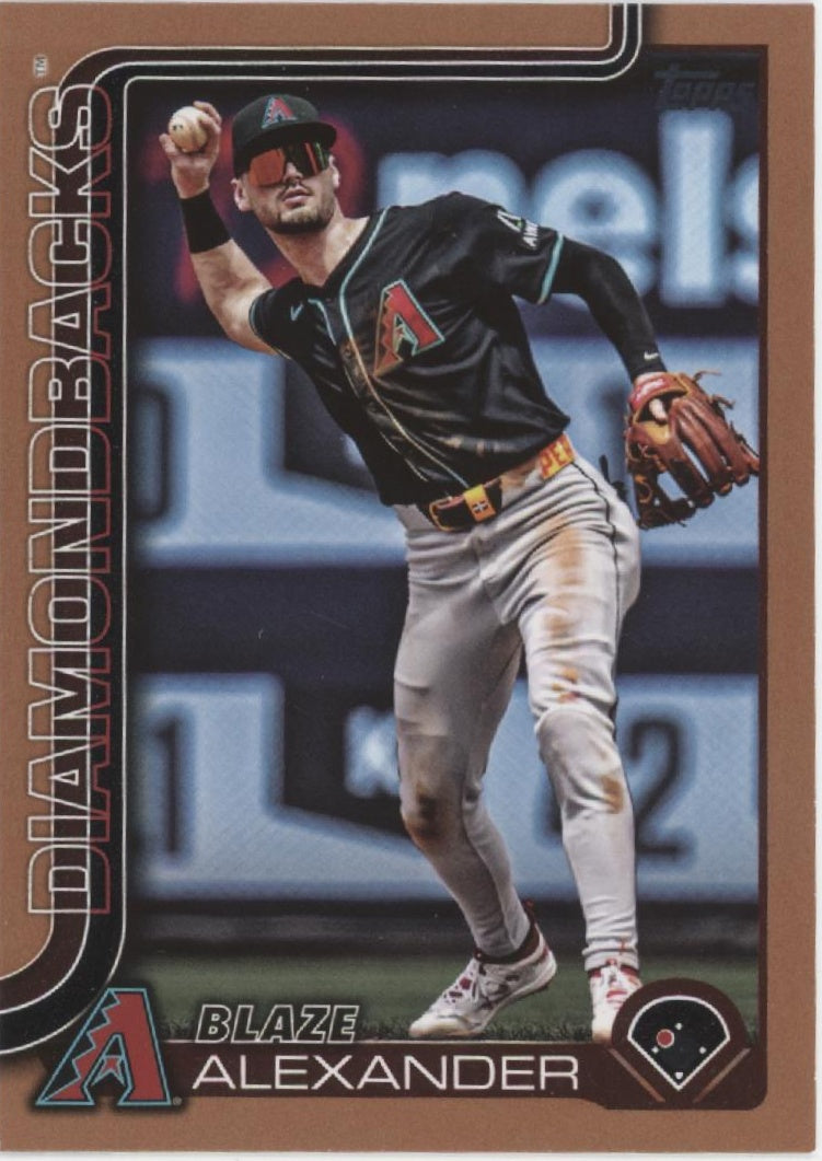 Blaze Alexander 2025 Topps Series 2 Gold 1921/2025 #499