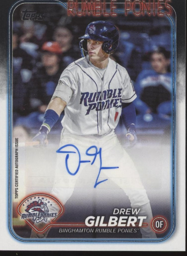 Drew Gilbert 2024 Topps Pro Debut Auto #PD-114