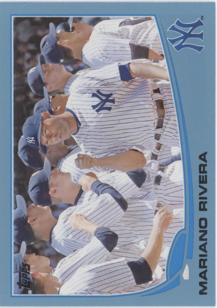 Mariano Rivera 2013 Topps Walmart Blue #600