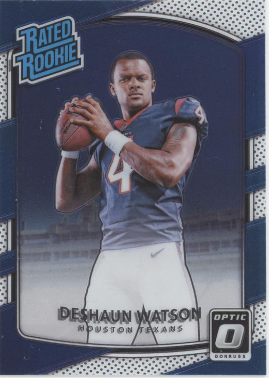 Deshaun Watson 2017 Panini Donruss Optic Rated Rookie RC #195