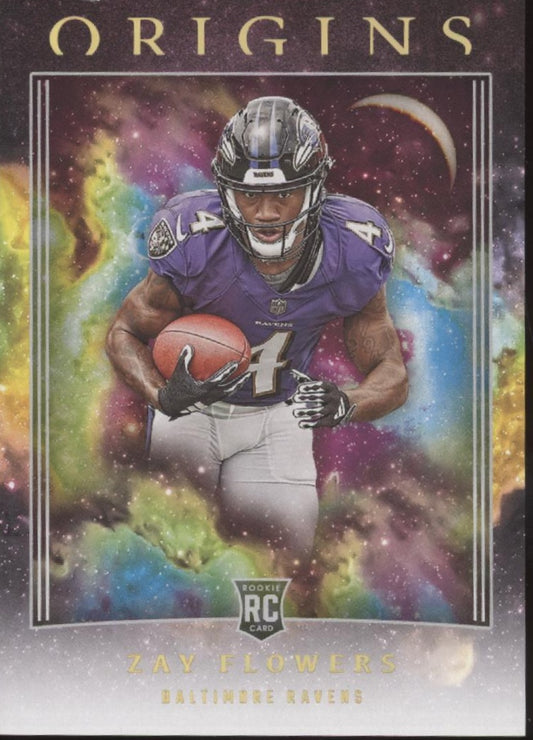 Zay Flowers 2023 Panini Origins RC #111 #2