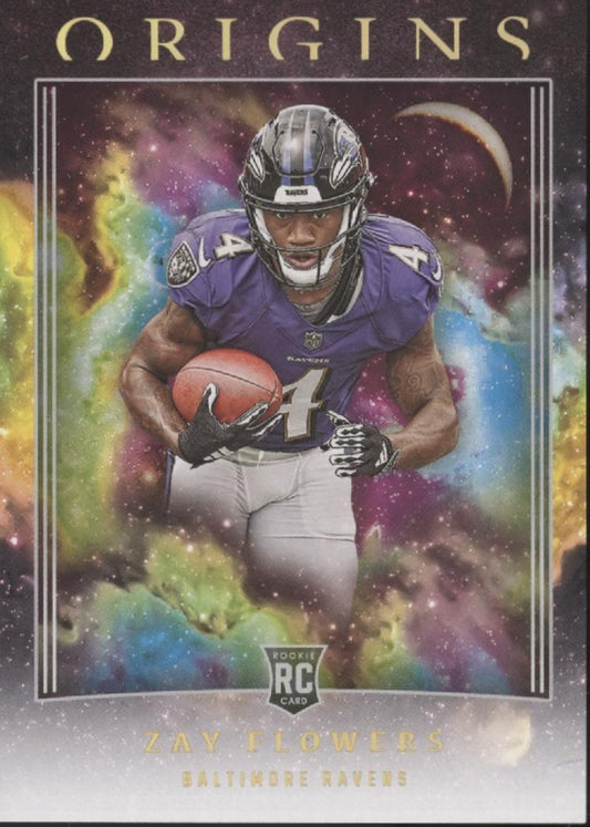 Zay Flowers 2023 Panini Origins RC #111 #5