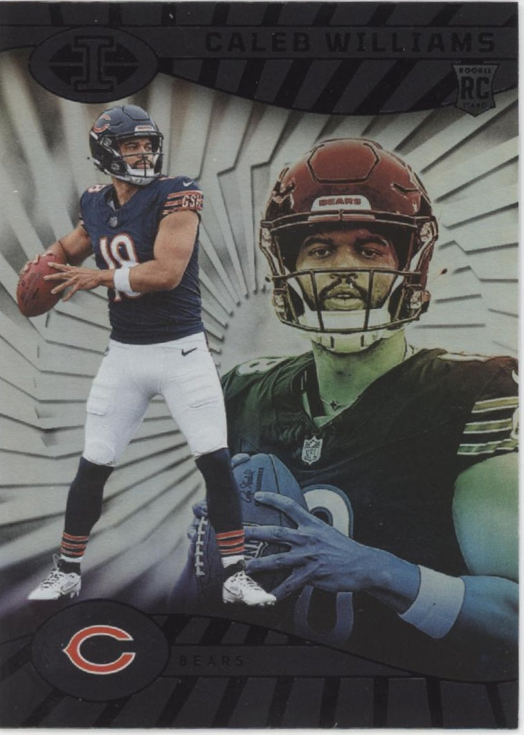 Caleb Williams 2024 Panini Illusions Black RC #
