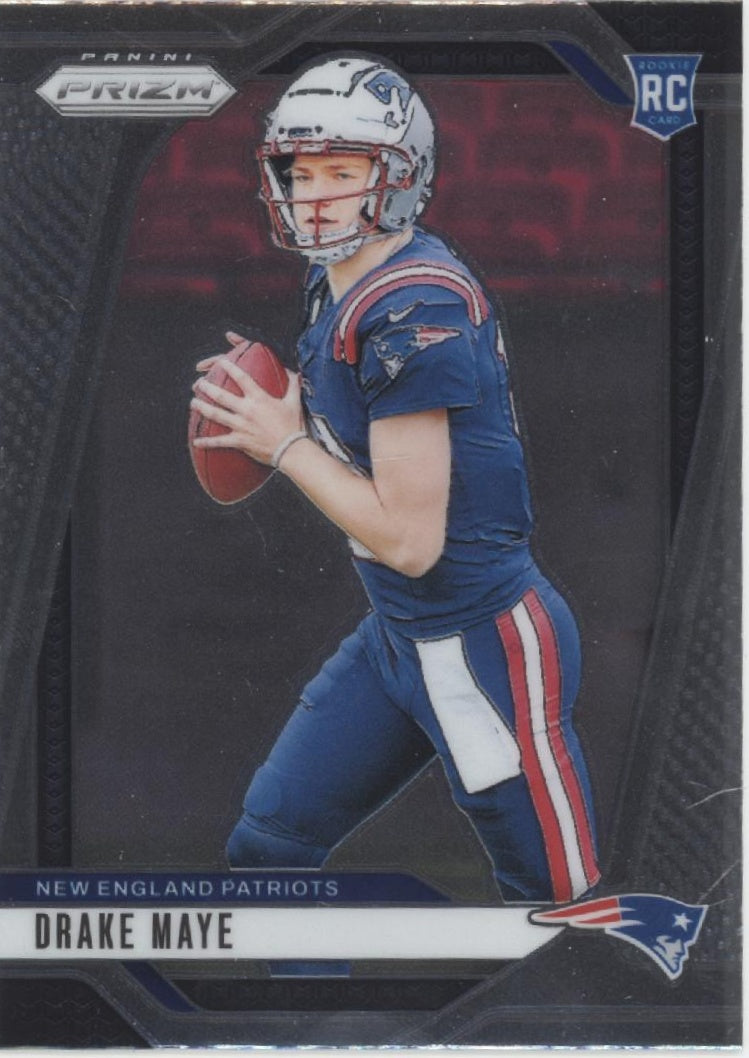 Drake Maye 2024 Panini Prizm RC #329