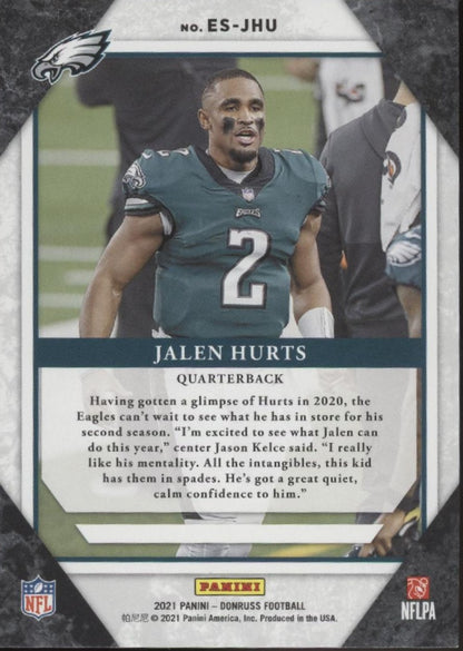 Jalen Hurts 2021 Panini Donruss Elite Series #ES-JHU