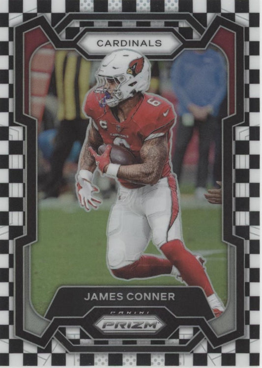 James Conner 2023 Panini Prizm Black & White Checker Prizm #5