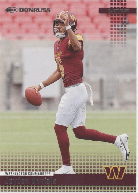 Jayden Daniels 2024 Panini Donruss RC #22