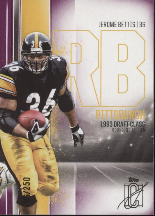 Jerome Bettis 2025 Topps Signature Class 096/250 #49 #1
