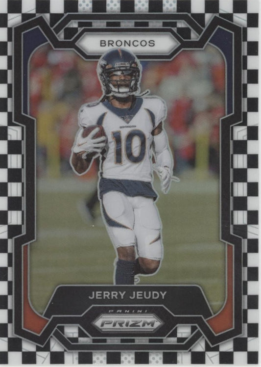 Jerry Jeudy 2023 Panini Prizm Black & White Checker Prizm #87