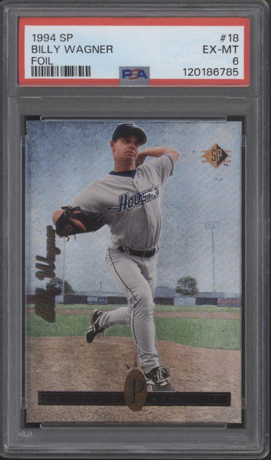 Billy Wagner 1994 Upper Deck SP Premier Prospects Foil #18 PSA 6