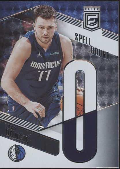 Luka Doncic 2022-23 Panini Donruss Elite Spellbound "O" #4