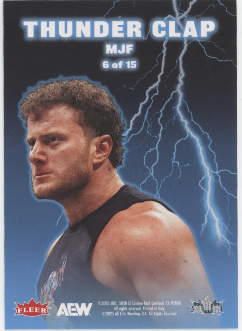 MJF 2025 Upper Deck Fleer Ultra Thunder Clap #6 #2