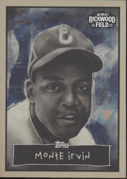 Monte Irvin 2024 Topps Rickwood Field #RW-6