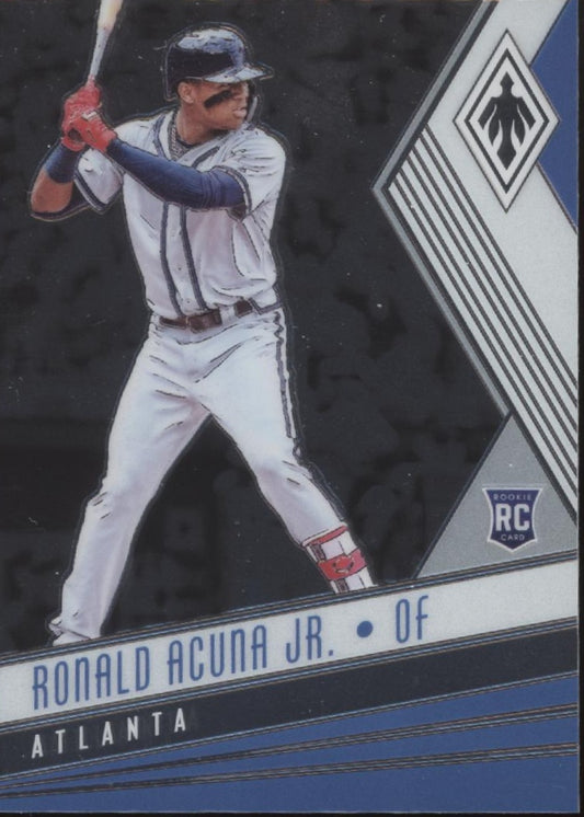 Ronald Acuna Jr. 2018 Panini Phoenix RC #21