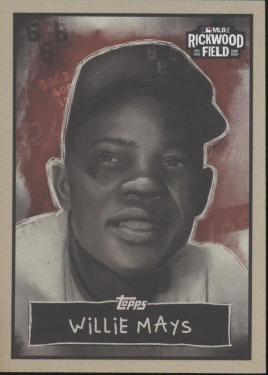 Willie Mays 2024 Topps Rickwood Field #RW-4