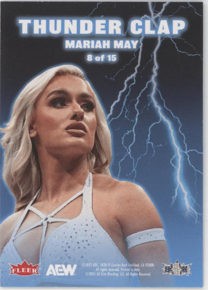 Mariah May 2025 Upper Deck Fleer Ultra Thunder Clap #8 #2