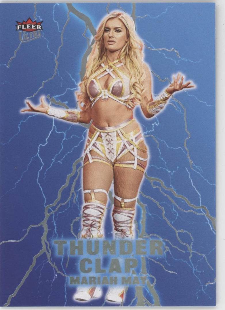 Mariah May 2025 Upper Deck Fleer Ultra Thunder Clap #8 #2