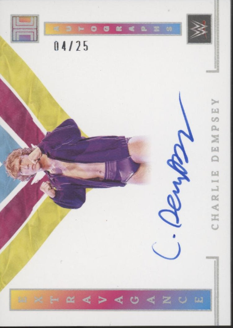 Charlie Dempsey 2023 Panini Impeccable Extravagance Auto 04/25 #EA-CDP