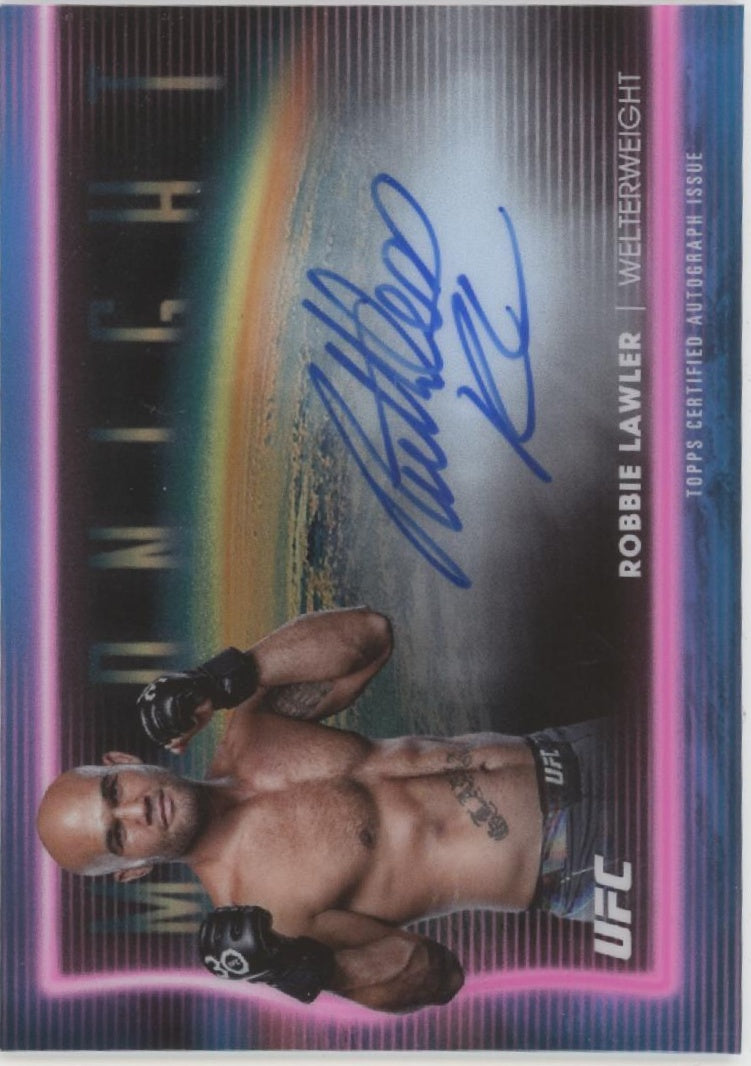 Robbie Lawler 2025 Topps Midnight Horizon Signatures Auto #HNS-RL