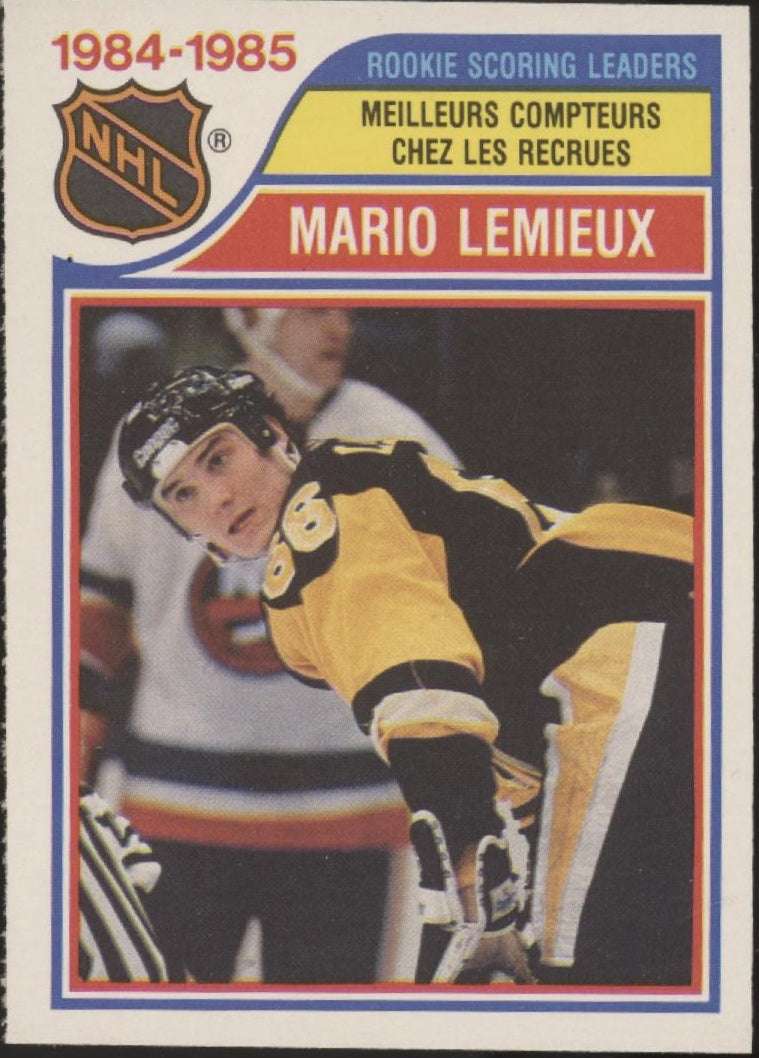 Mario Lemieux 1985-86 O-Pee-Chee #262