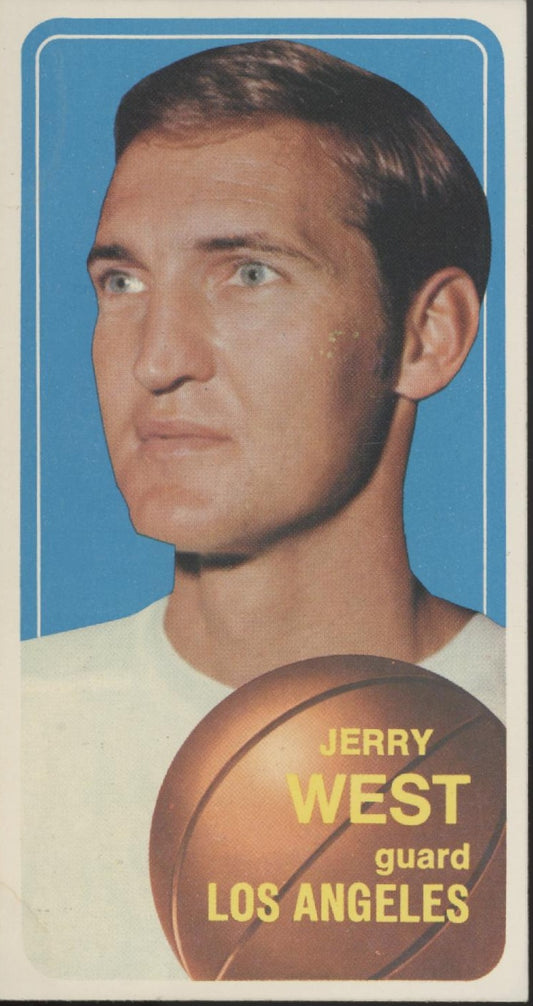 Jerry West 1970-71 Topps #160 Los Angeles Lakers VG-EX #2