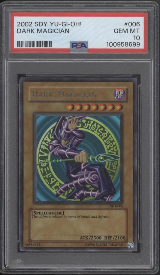 Dark Magician Yu-Gi-Oh! Starter Deck Yugi #006 PSA 10
