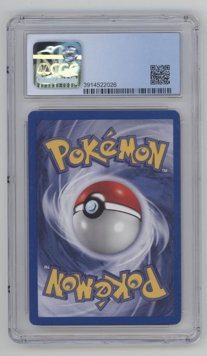 Poliwrath Pokemon Base Set Holo #13 CGC 8