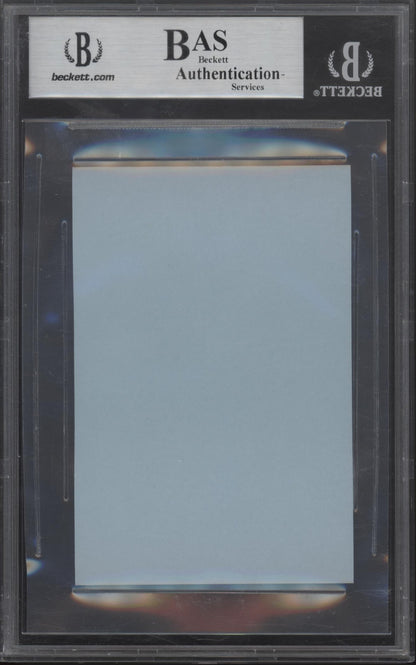 Steve Carlton Cut Beckett Authentic Autograph Blue