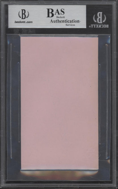 Steve Carlton Cut Beckett Authentic Autograph Red