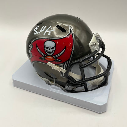 Baker Mayfield Underwraps Signed Tampa Bay Buccaneers Mini Helmet Fanatics COA