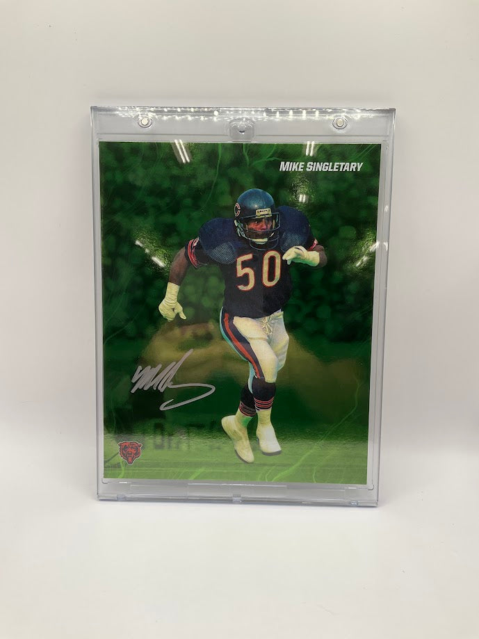 Mike Singletary Underwraps Emanate Auto Chicago Bears 75/99 Fanatics COA