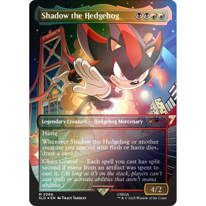 Magic the Gathering: Secret Lair X Sonic Friends & Foes [Rainbow Foil]