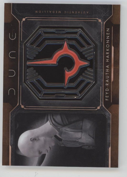 Feyd-Rautha Harkonnen 2025 Topps Chrome Dune Character Medallion #MCM-FH