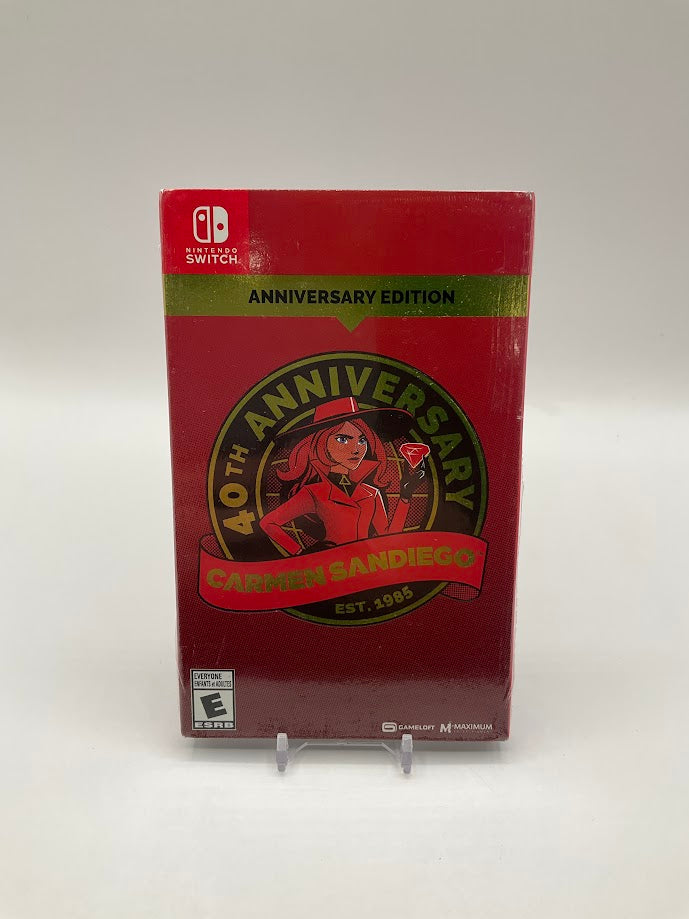 Carmen Sandiego 40th Anniversary Edition Nintendo Switch