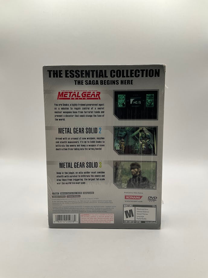 Metal Gear Solid Essential Collection Playstation 2