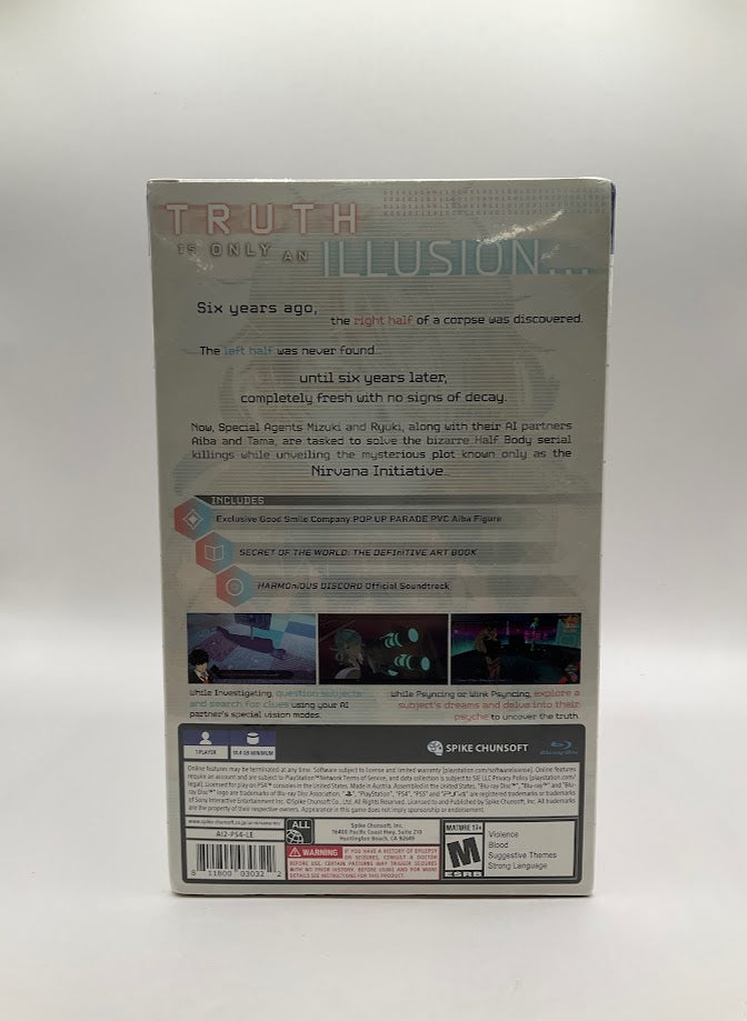 AI: The Somnium Files: Nirvana Initiative [Collectors Edition] Playstation 4